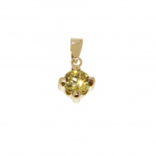 Gold pendant 10kt, 11-5P